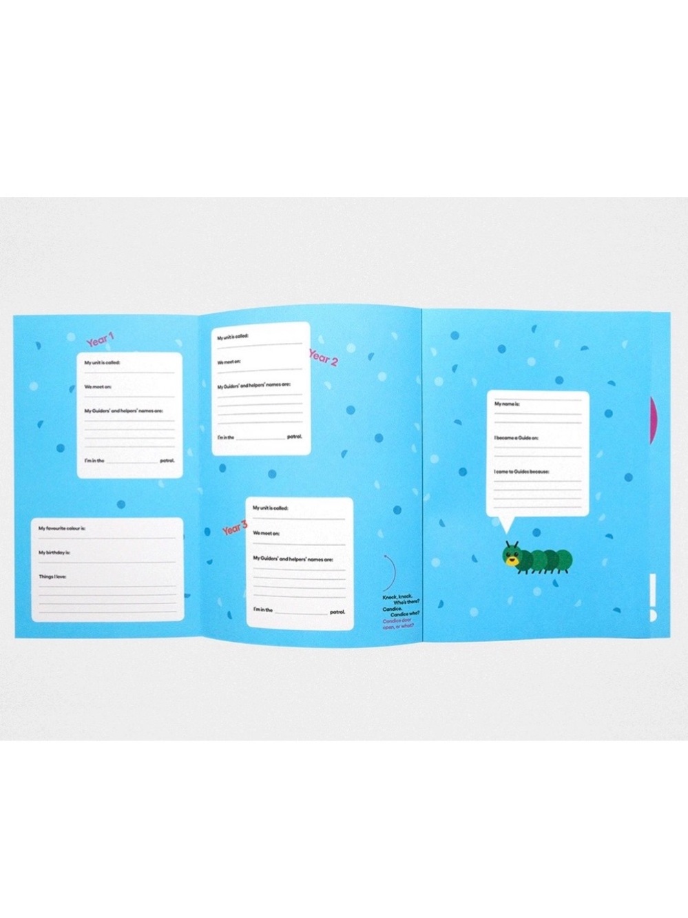 4/$20 Girl Guides of Canada “Growing and Guiding” My Guide Journal 2019 Unused. - Picture 4 of 14